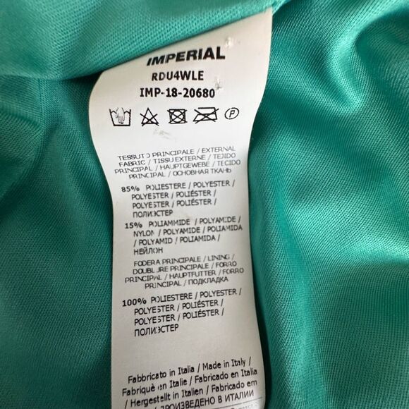 Imperial Green Sequin Tank Top Dressy Lined Party SZ S - Picture 12 of 13